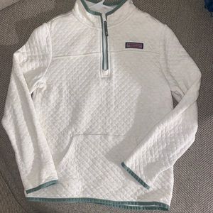 Vineyard Vines 1/4 zip pullover. Girls Youth size L/14. Super cute, worn twice.